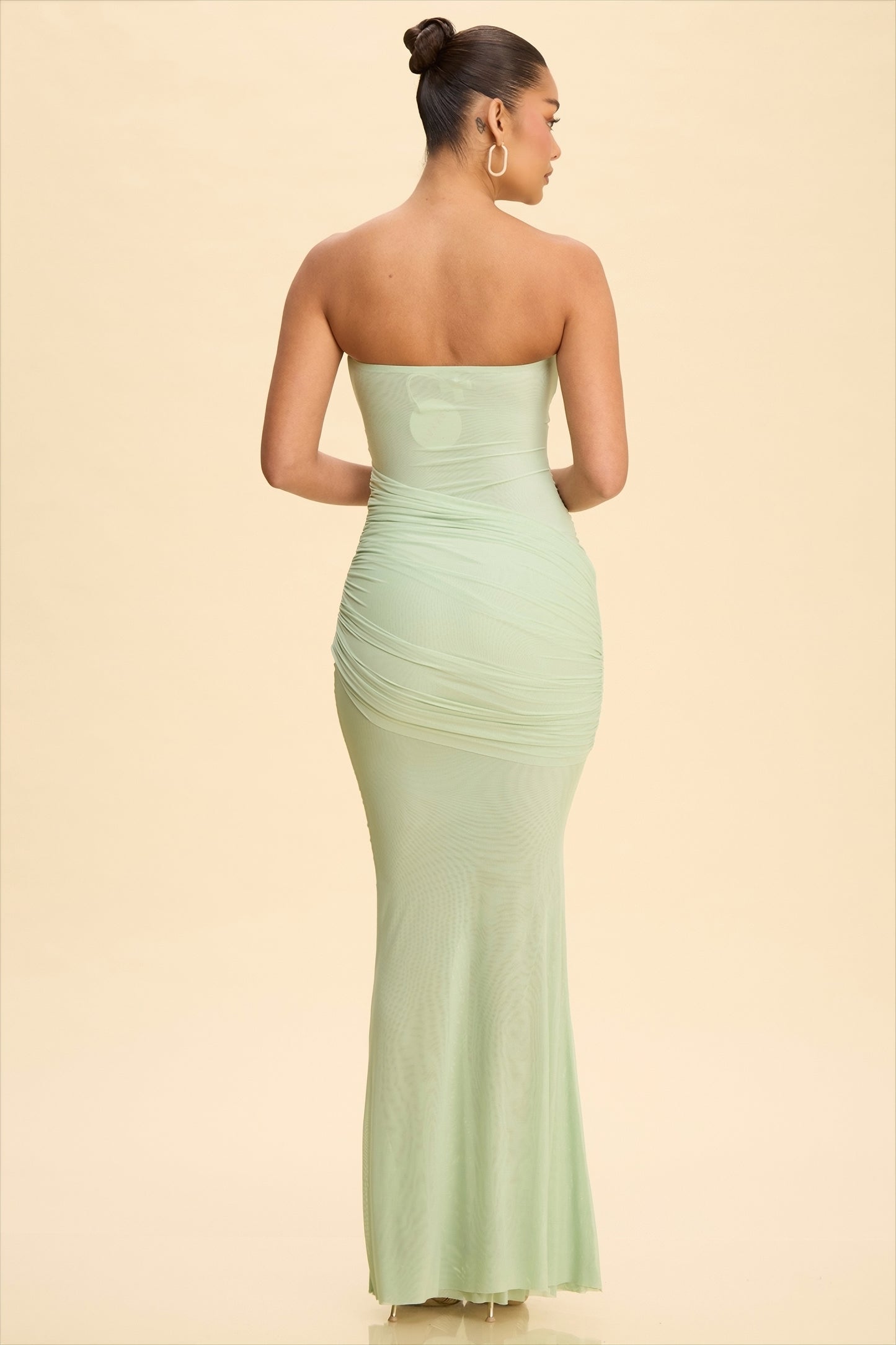 Isylis - Longue robe drapé