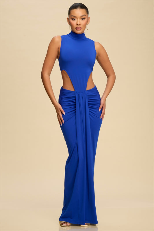 Calissa - Longue robe bodycon